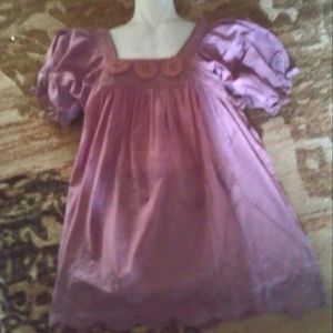 Moda International puff sleeve Embroidered Blouse